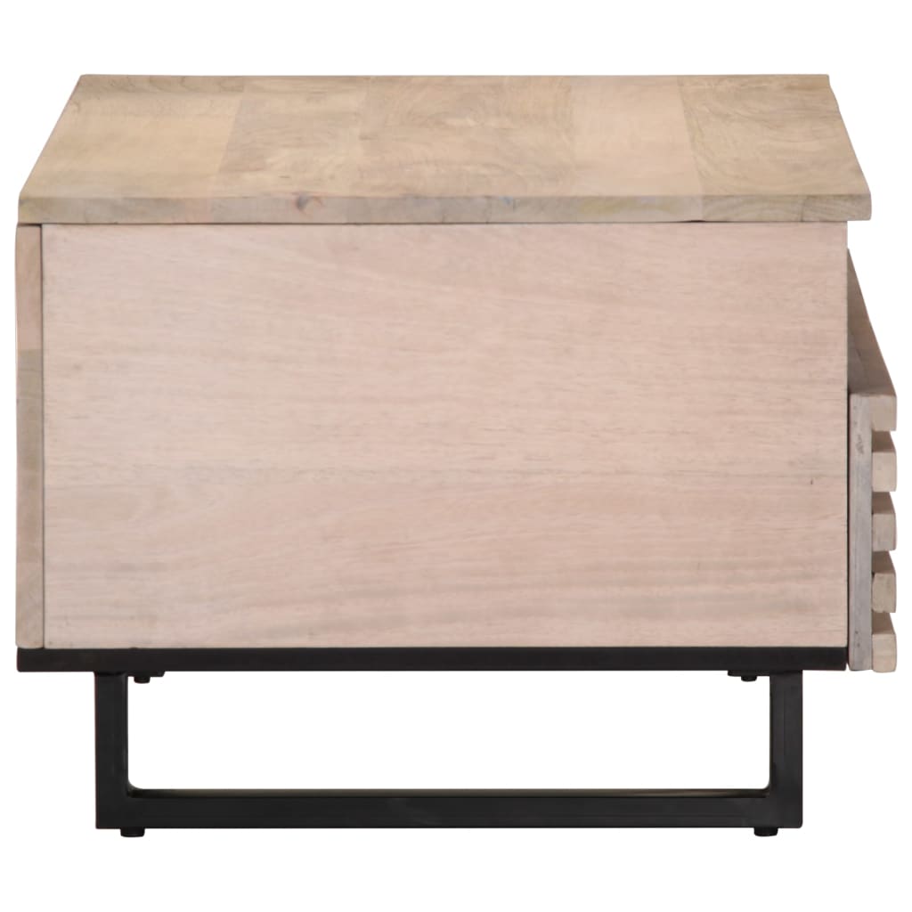 Coffee Table 80x55x40 cm Solid Wood Mango